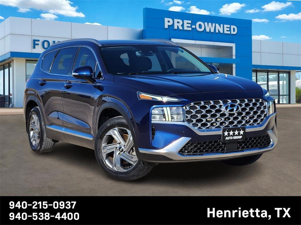 used 2022 Hyundai Santa Fe car, priced at $21,817