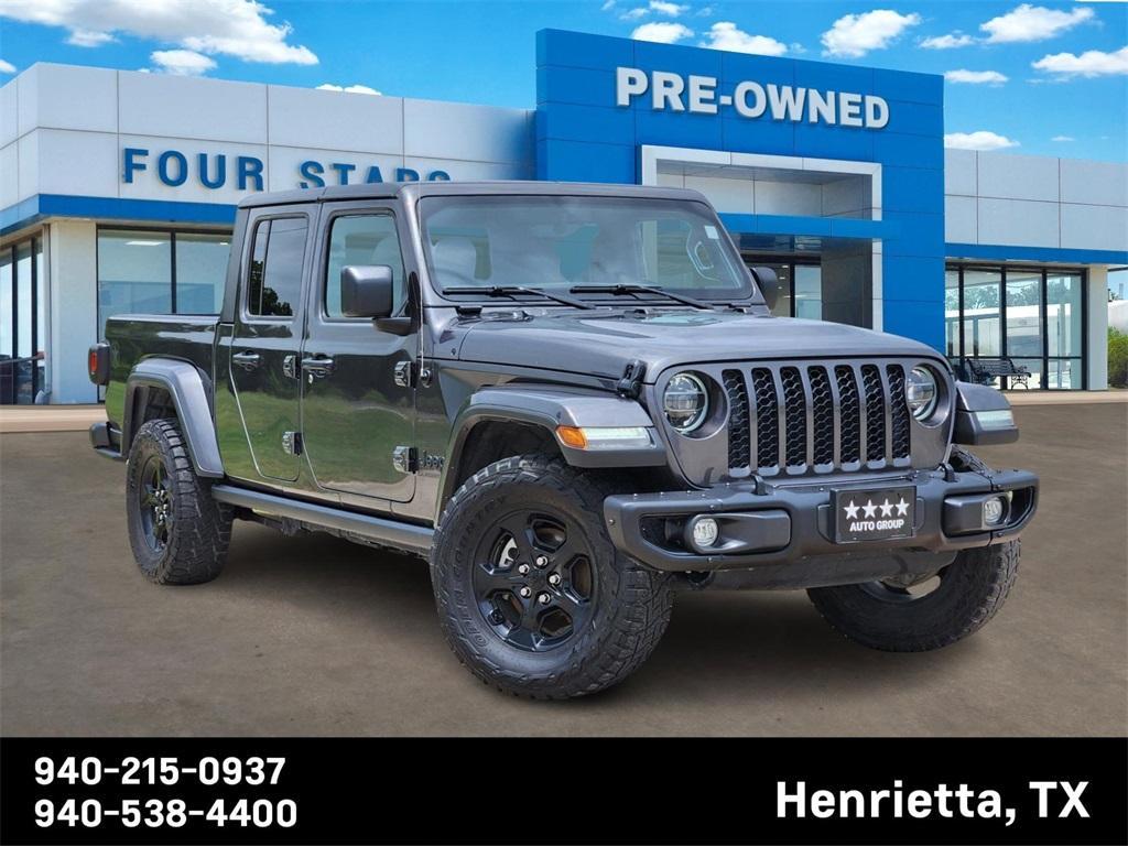 used 2021 Jeep Gladiator car, priced at $31,859