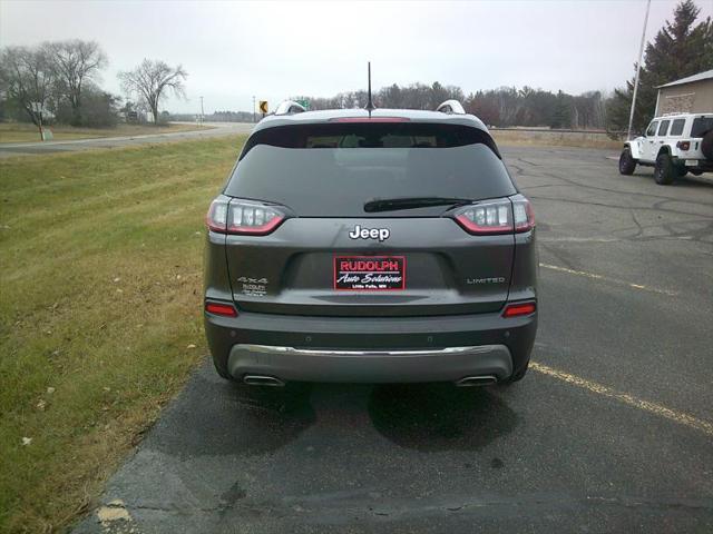 used 2021 Jeep Cherokee car, priced at $25,990