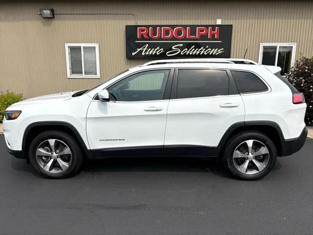 used 2021 Jeep Cherokee car, priced at $24,990