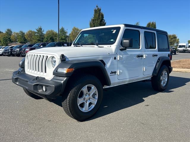 used 2023 Jeep Wrangler car, priced at $32,886