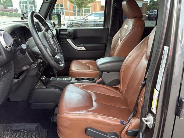 used 2017 Jeep Wrangler Unlimited car, priced at $28,368
