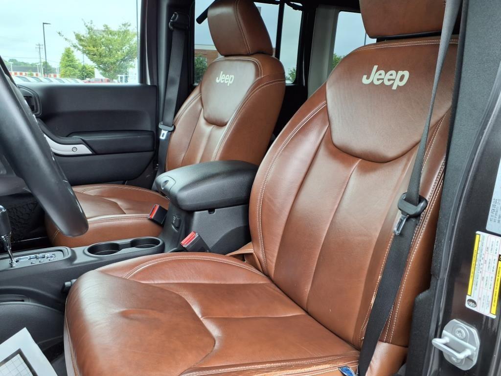 used 2017 Jeep Wrangler Unlimited car, priced at $26,999