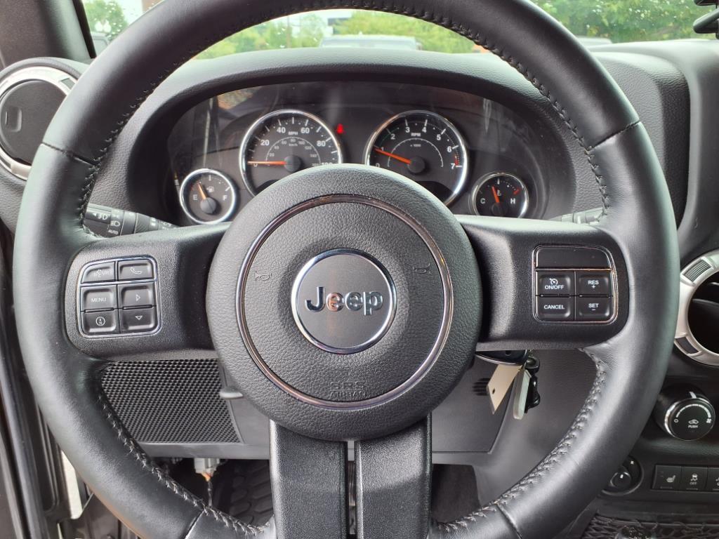 used 2017 Jeep Wrangler Unlimited car, priced at $28,258