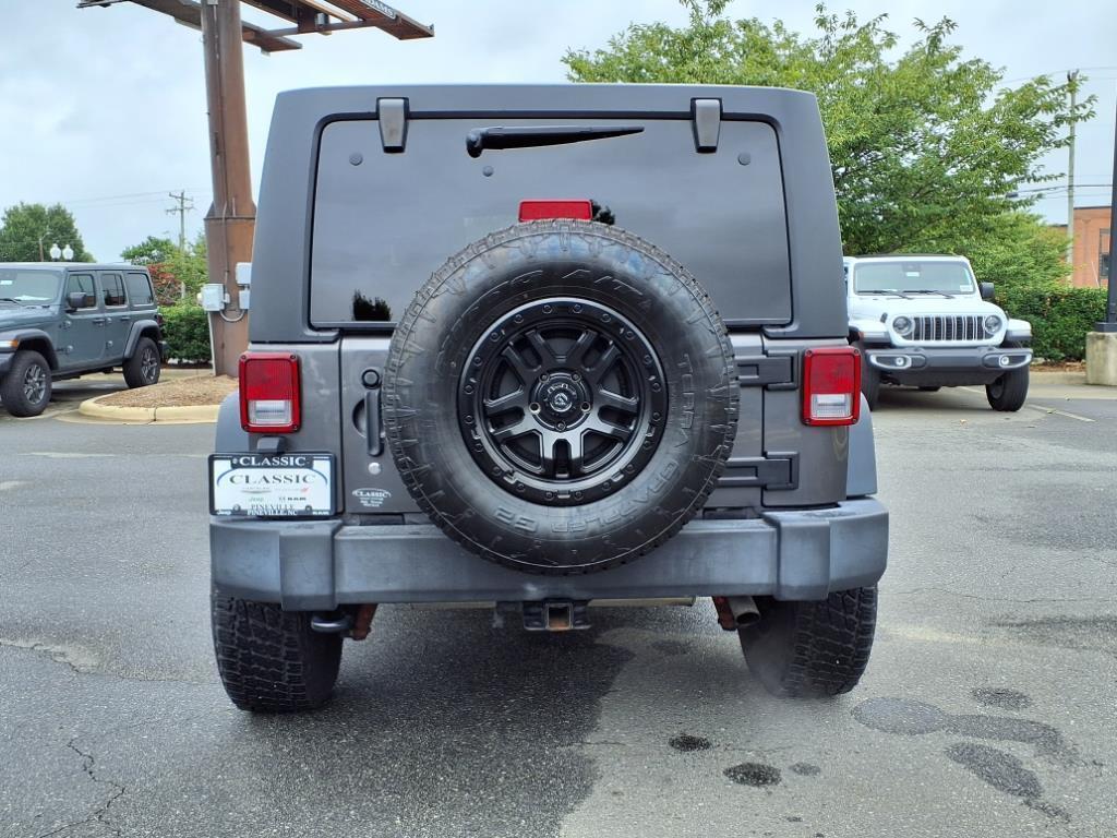 used 2017 Jeep Wrangler Unlimited car, priced at $28,258