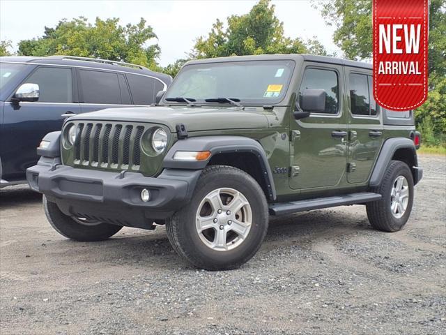 used 2022 Jeep Wrangler Unlimited car, priced at $30,875