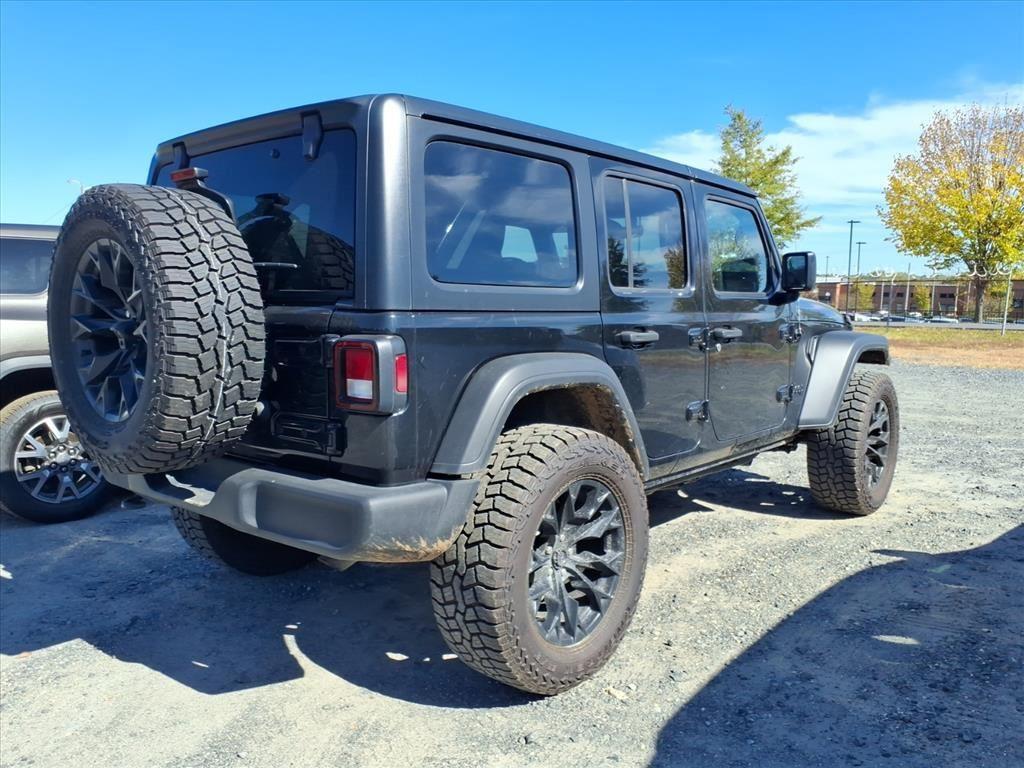 used 2021 Jeep Wrangler Unlimited car, priced at $29,987