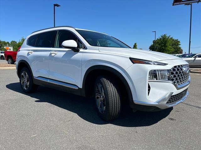 used 2021 Hyundai Santa Fe car, priced at $18,849