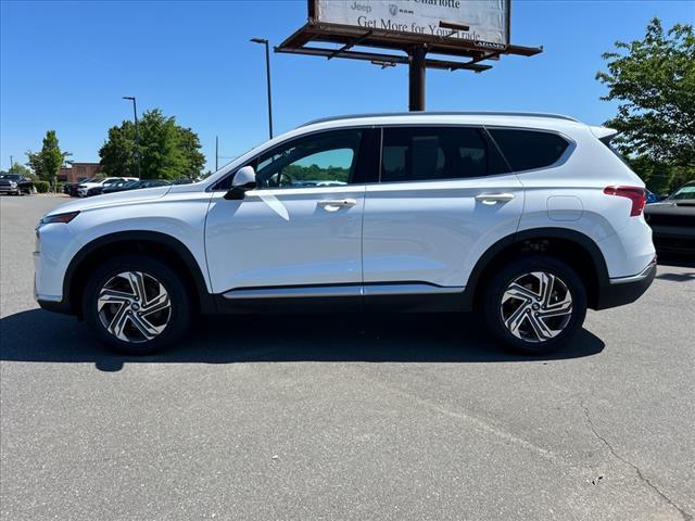 used 2021 Hyundai Santa Fe car, priced at $18,849