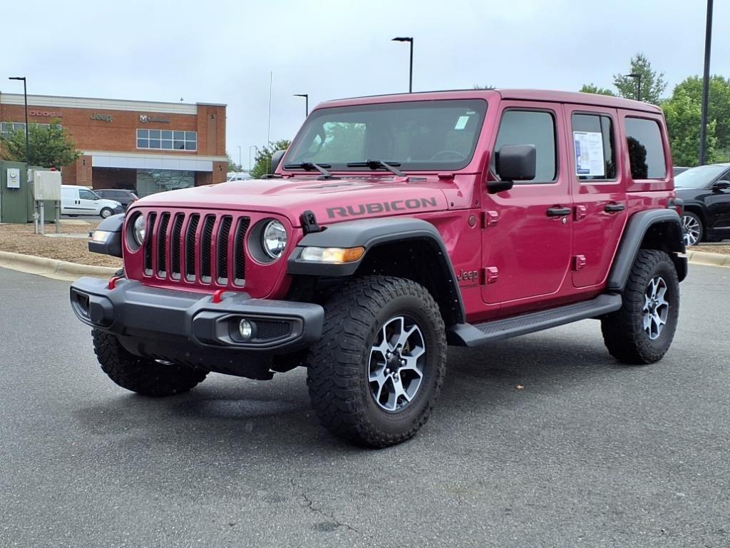 used 2022 Jeep Wrangler Unlimited car, priced at $38,799