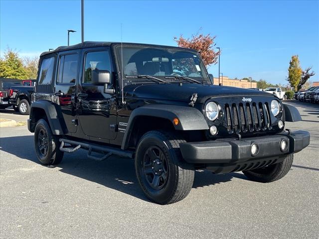 used 2018 Jeep Wrangler JK Unlimited car, priced at $22,999