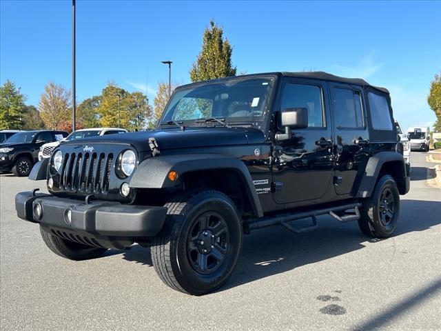 used 2018 Jeep Wrangler JK Unlimited car, priced at $22,999