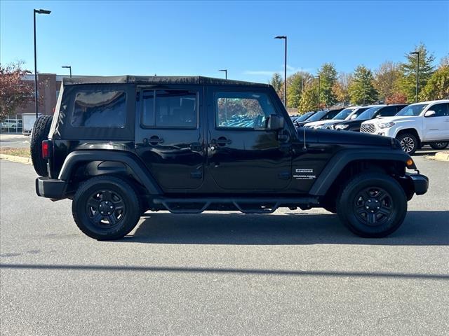 used 2018 Jeep Wrangler JK Unlimited car, priced at $22,999