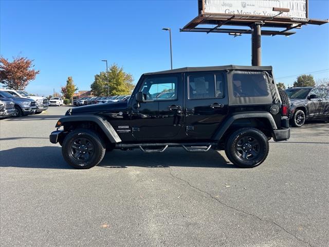 used 2018 Jeep Wrangler JK Unlimited car, priced at $22,999