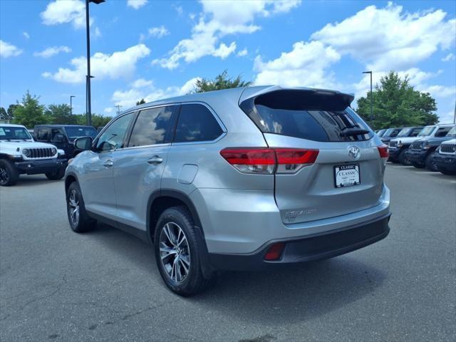 used 2019 Toyota Highlander car, priced at $25,705