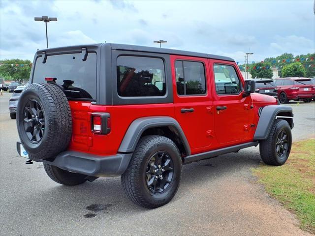 used 2020 Jeep Wrangler Unlimited car, priced at $25,900