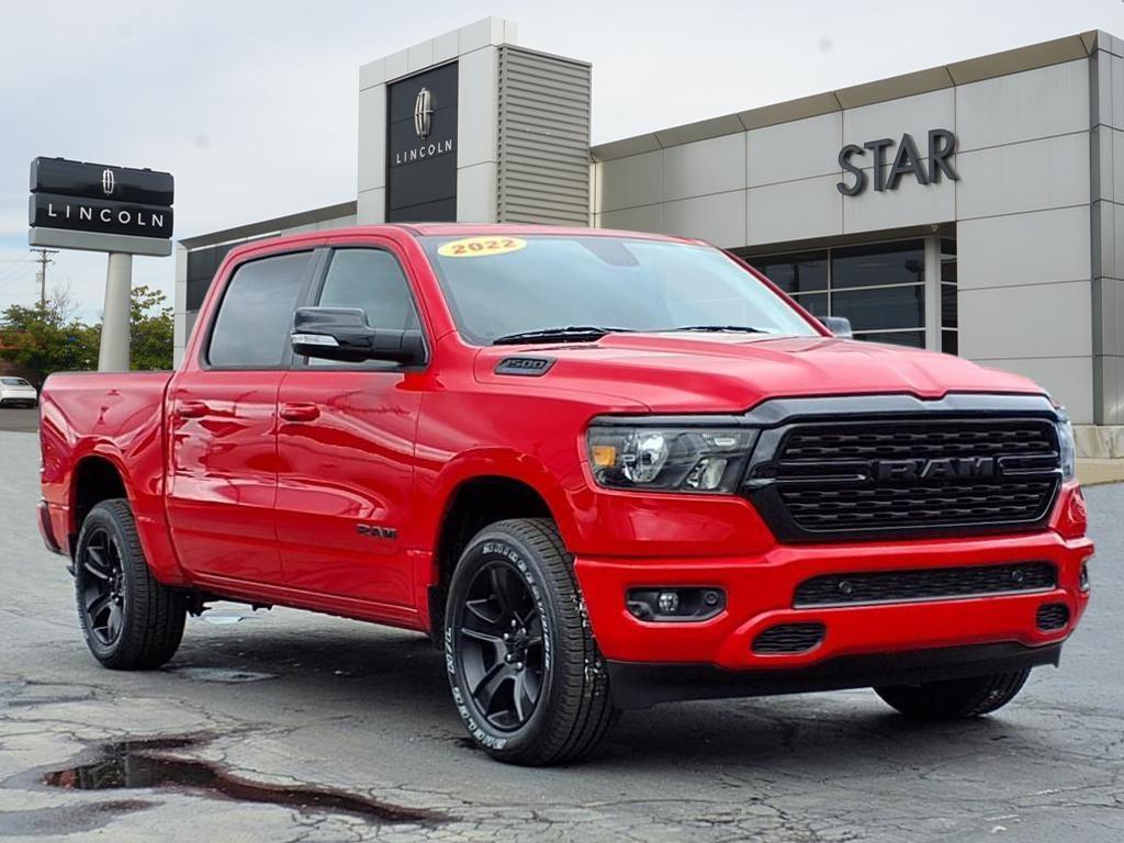 used 2022 Ram 1500 car, priced at $35,499
