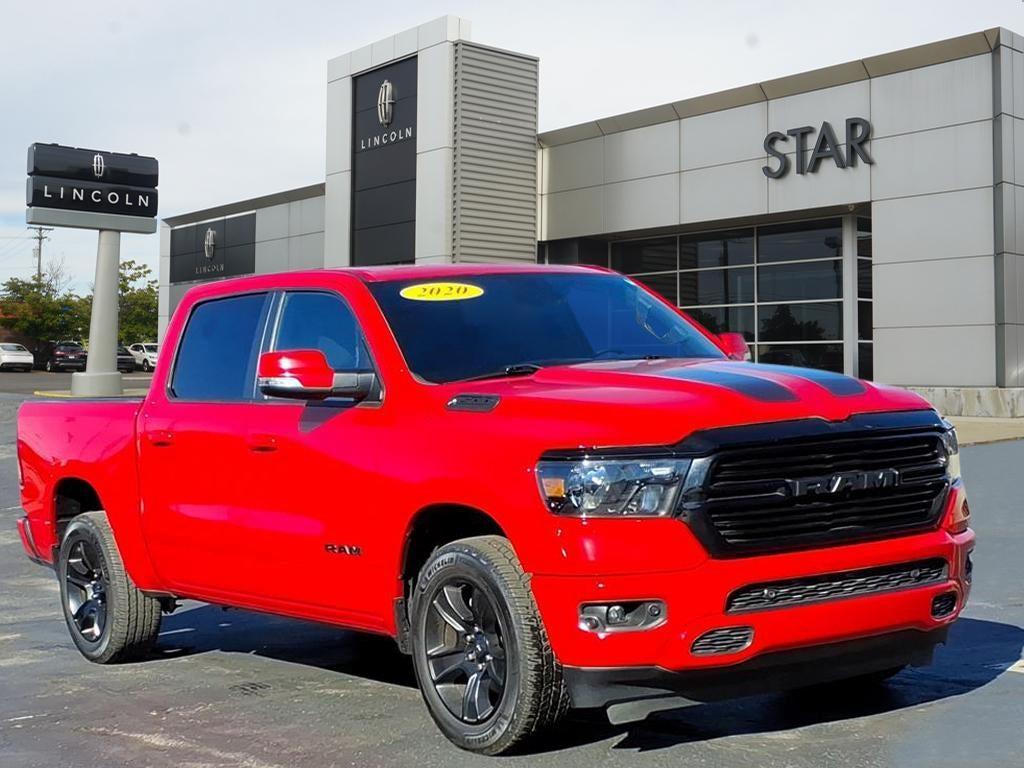 used 2020 Ram 1500 car, priced at $30,495
