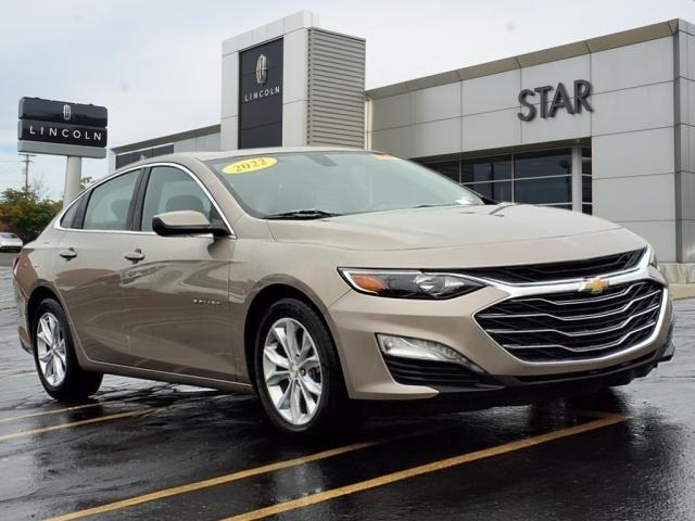 used 2022 Chevrolet Malibu car, priced at $16,361