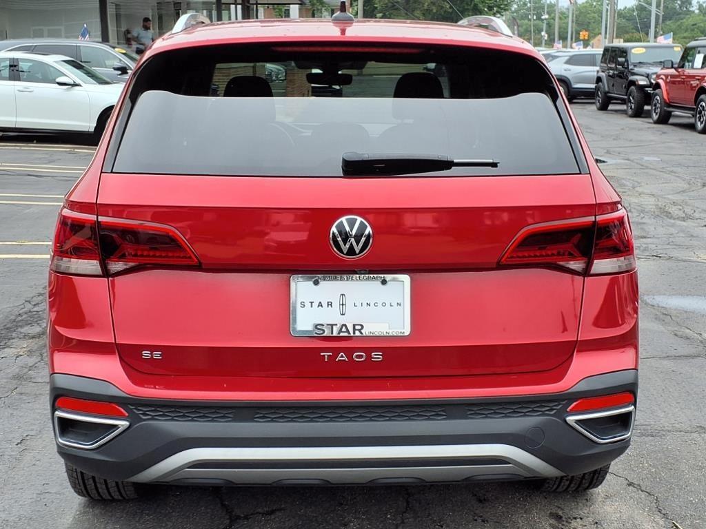 used 2023 Volkswagen Taos car, priced at $22,490