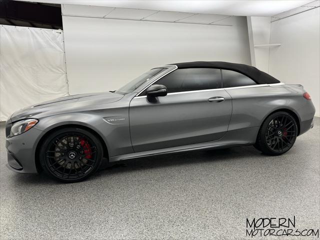 used 2017 Mercedes-Benz AMG C 63 car, priced at $39,999