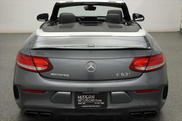 used 2017 Mercedes-Benz AMG C 63 car, priced at $37,999