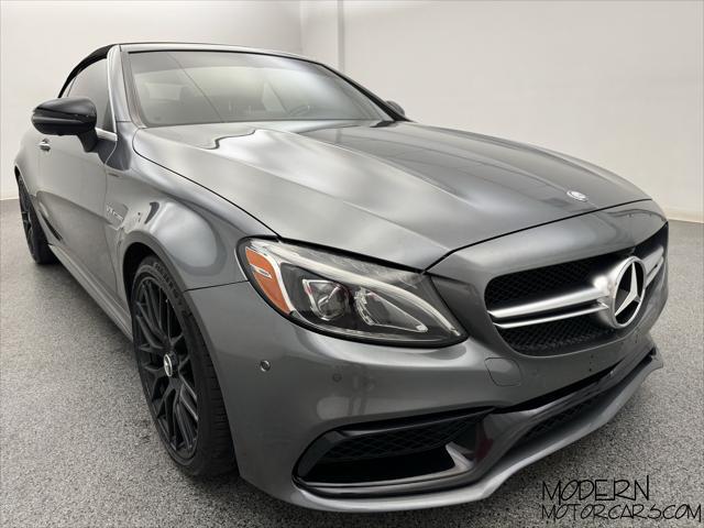 used 2017 Mercedes-Benz AMG C 63 car, priced at $39,999