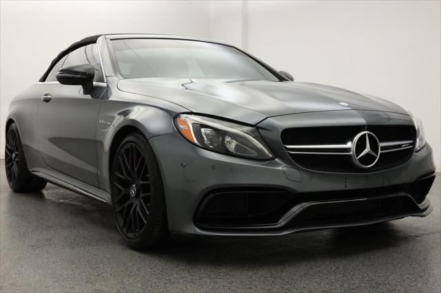 used 2017 Mercedes-Benz AMG C 63 car, priced at $37,999