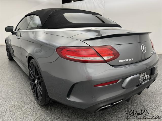 used 2017 Mercedes-Benz AMG C 63 car, priced at $39,999