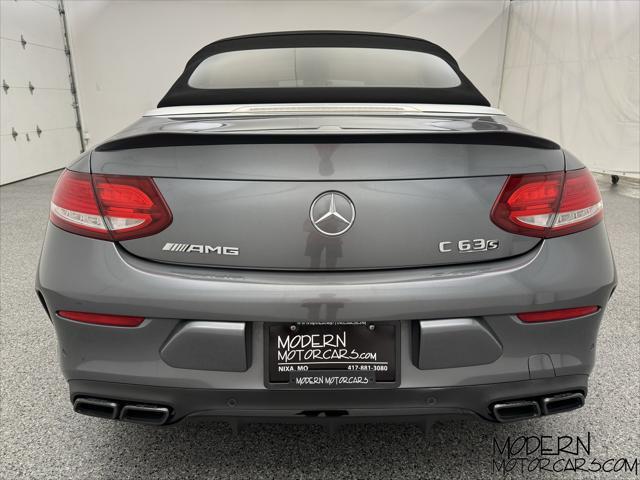 used 2017 Mercedes-Benz AMG C 63 car, priced at $39,999