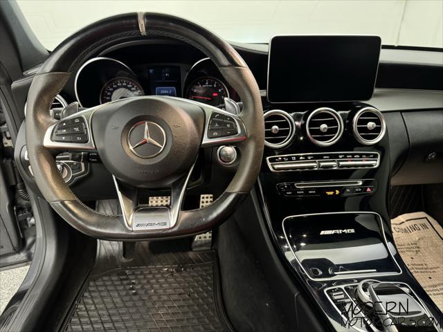 used 2017 Mercedes-Benz AMG C 63 car, priced at $39,999