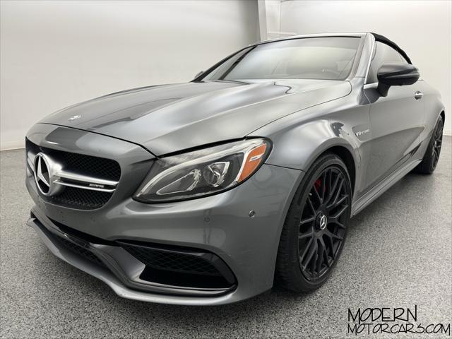 used 2017 Mercedes-Benz AMG C 63 car, priced at $39,999