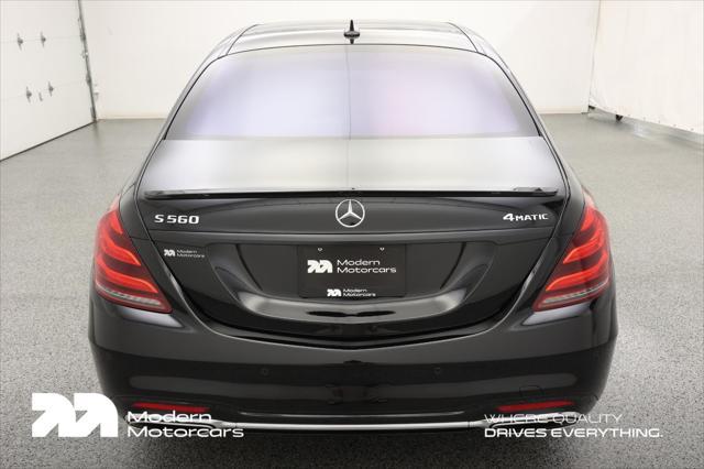 used 2018 Mercedes-Benz S-Class car, priced at $38,999