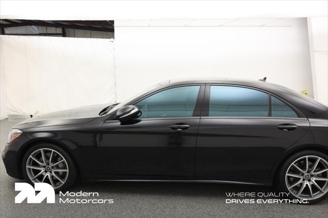 used 2018 Mercedes-Benz S-Class car, priced at $38,999