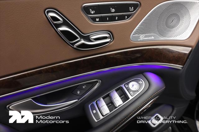 used 2018 Mercedes-Benz S-Class car, priced at $38,999