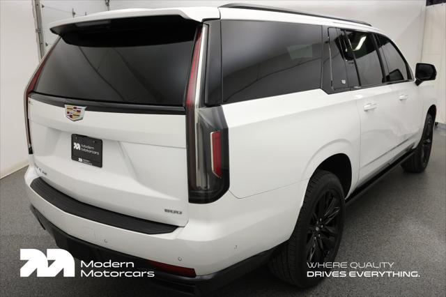 used 2023 Cadillac Escalade ESV car, priced at $77,999