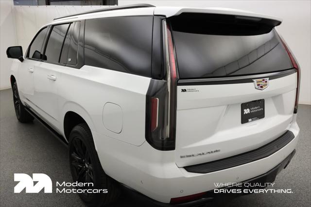 used 2023 Cadillac Escalade ESV car, priced at $77,999
