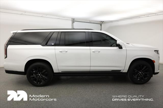 used 2023 Cadillac Escalade ESV car, priced at $77,999