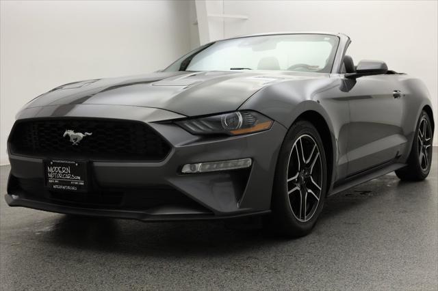 used 2021 Ford Mustang car, priced at $20,999