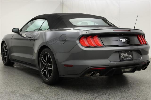 used 2021 Ford Mustang car, priced at $20,999