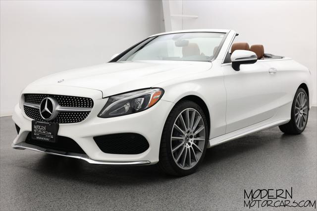 used 2017 Mercedes-Benz C-Class car, priced at $29,999