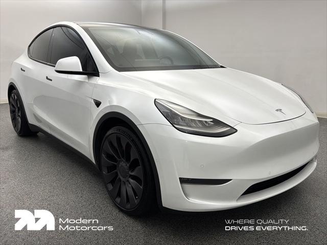used 2020 Tesla Model Y car, priced at $27,999