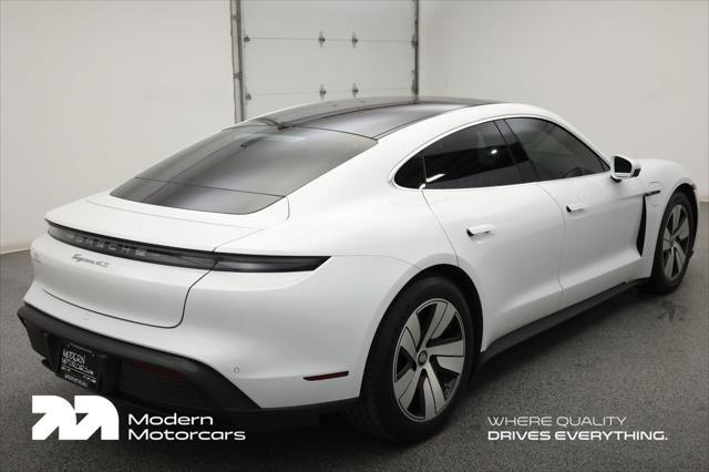 used 2021 Porsche Taycan car, priced at $59,999