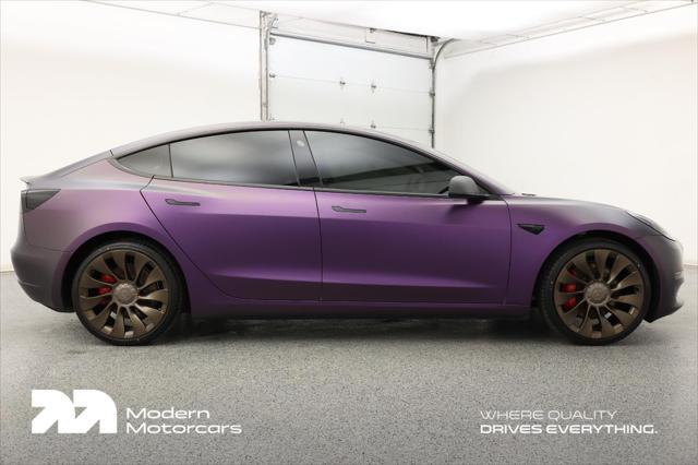 used 2021 Tesla Model 3 car, priced at $28,999