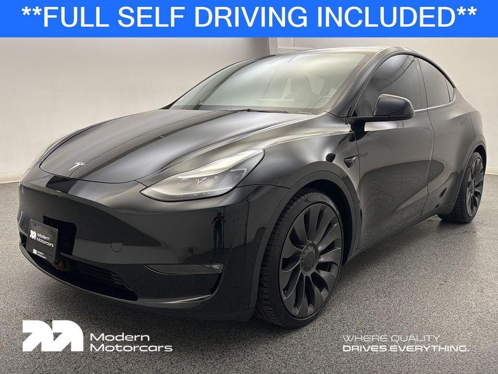 used 2021 Tesla Model Y car, priced at $31,999