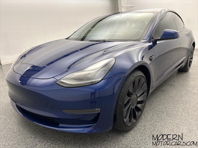 used 2023 Tesla Model 3 car, priced at $39,999