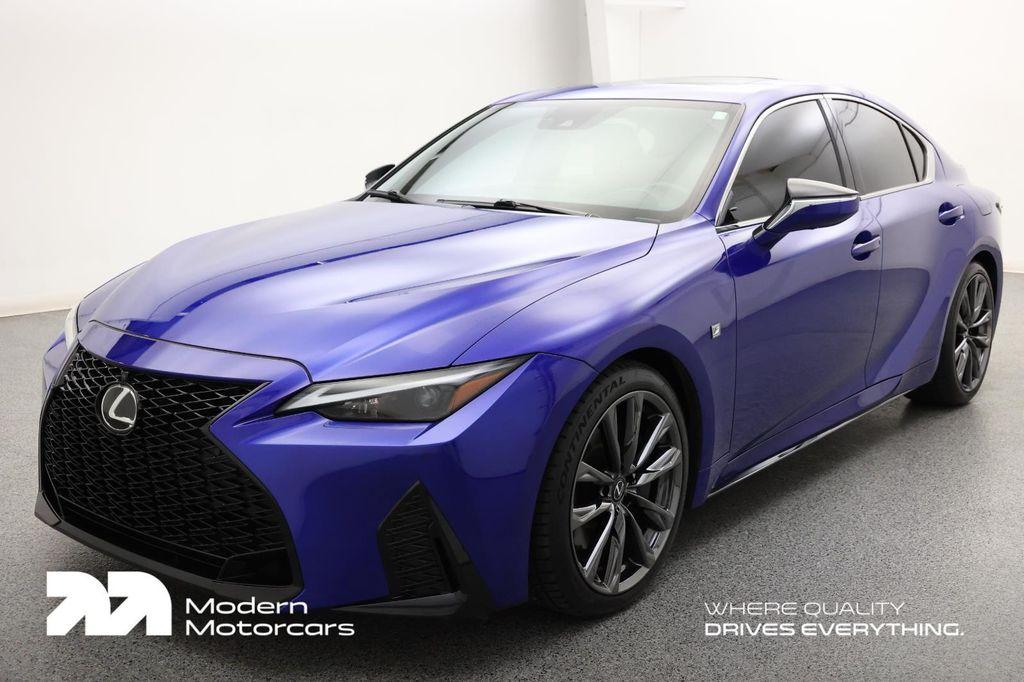 used 2023 Lexus IS 350 car, priced at $42,193