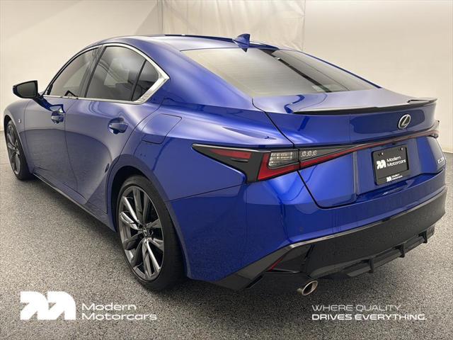 used 2023 Lexus IS 350 car, priced at $45,999