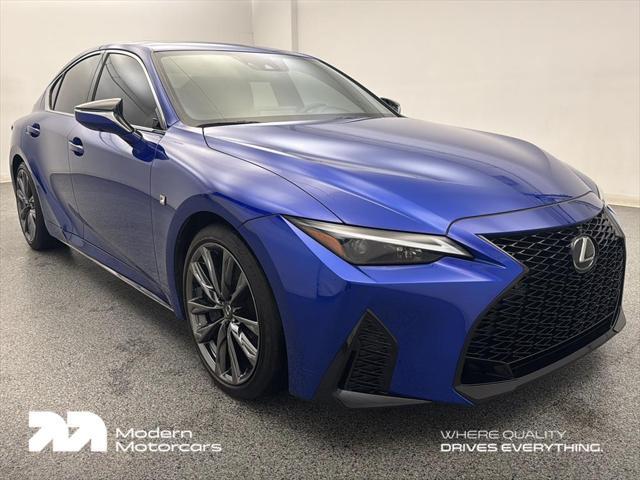 used 2023 Lexus IS 350 car, priced at $45,999