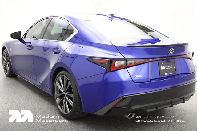 used 2023 Lexus IS 350 car, priced at $44,999